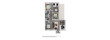 Four Bedroom Floorplan at Villa Esperanza