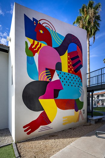 Wall Art at Polanco Apartments - Photo Gallery 32