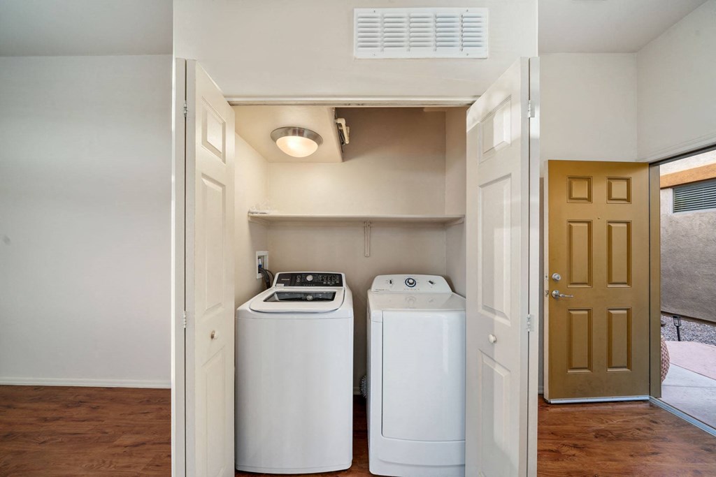 Washer and Dryer at Avilla Preserve Apartment Homes in Tucson Arizona