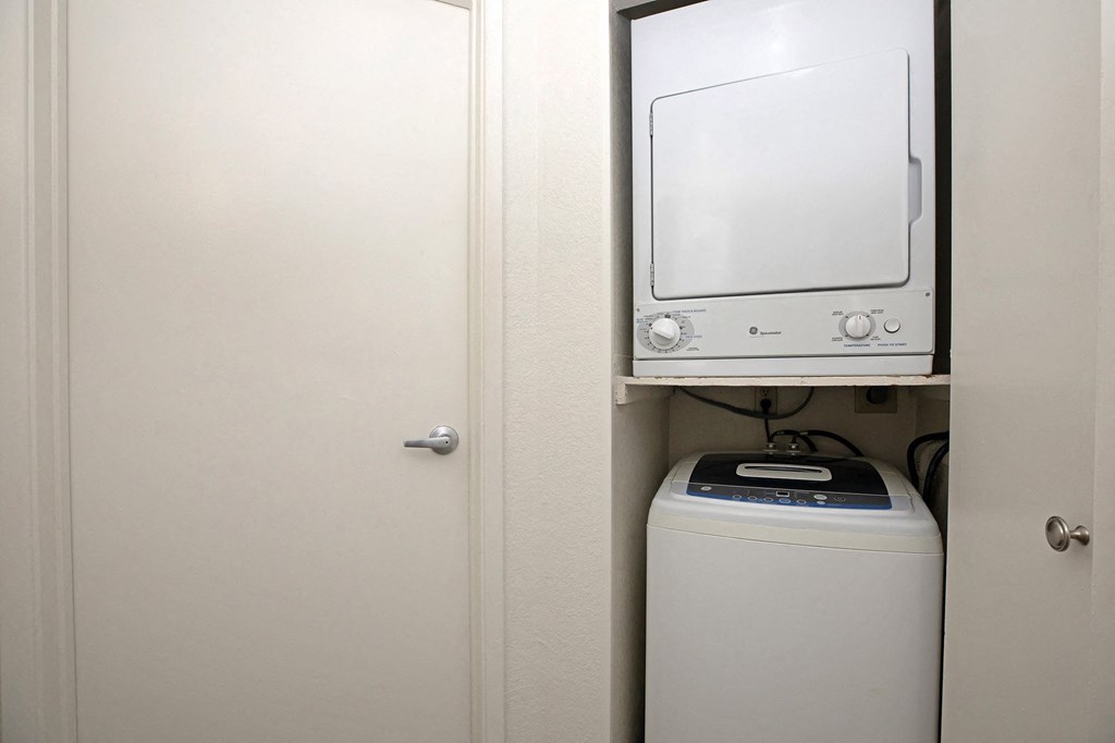 Washer and dryer at Winterhaven Terrace Apartments in Tucson Arizona