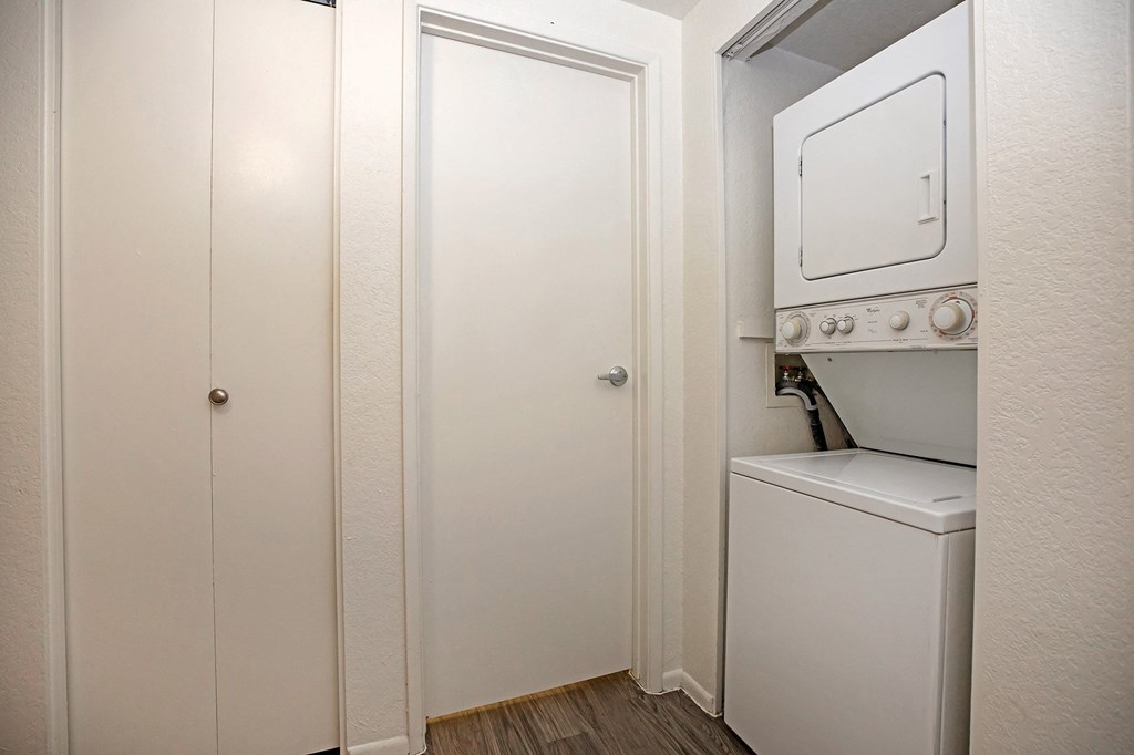 Washer and dryer at Winterhaven Terrace Apartments in Tucson Arizona