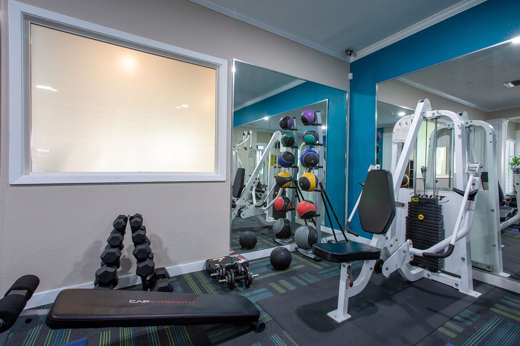 Weight Equipment at Stony Creek Apartments in Austin