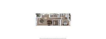 Westchester B2 1010 sqft at The Club at Coldwater Springs in Avondale Arizona