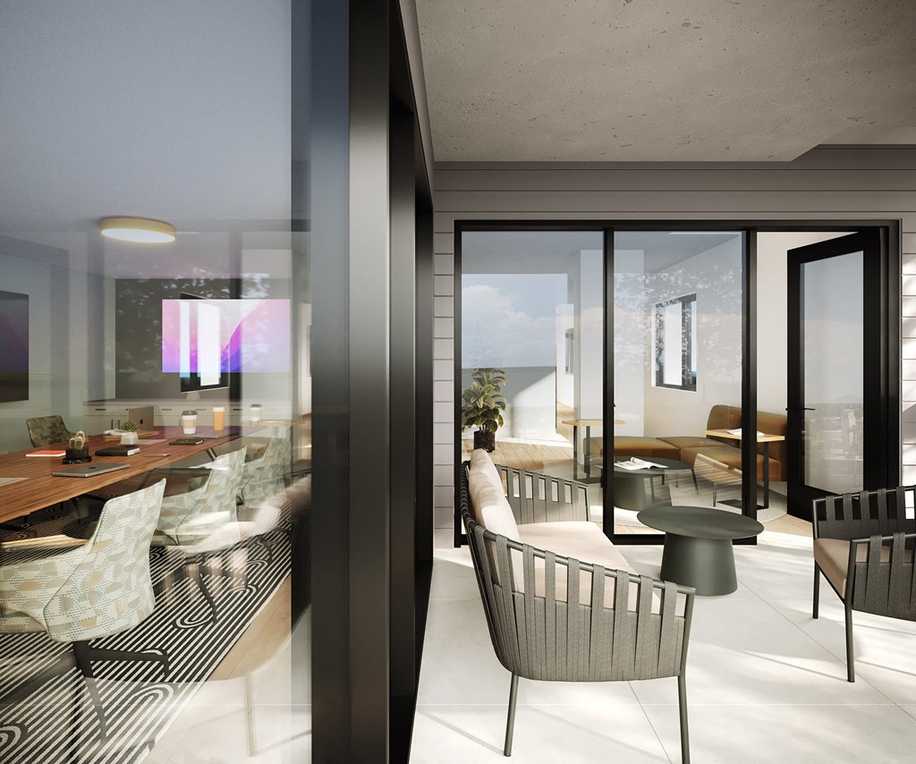 Work From home Coworking space at Eco Mesa Apartments in Mesa Arizona