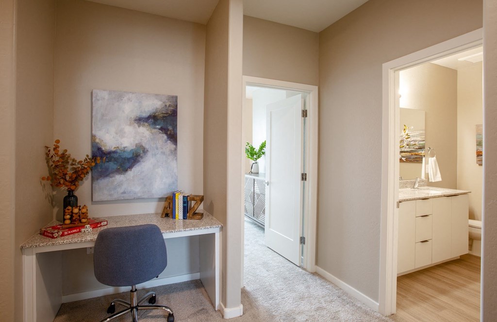 Work Station at The Prescott at Park West in Peoria Arizona