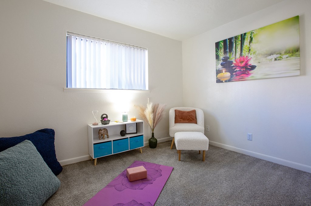 Yoga Room at The View at Catalina Apartments in Tucson Arizona