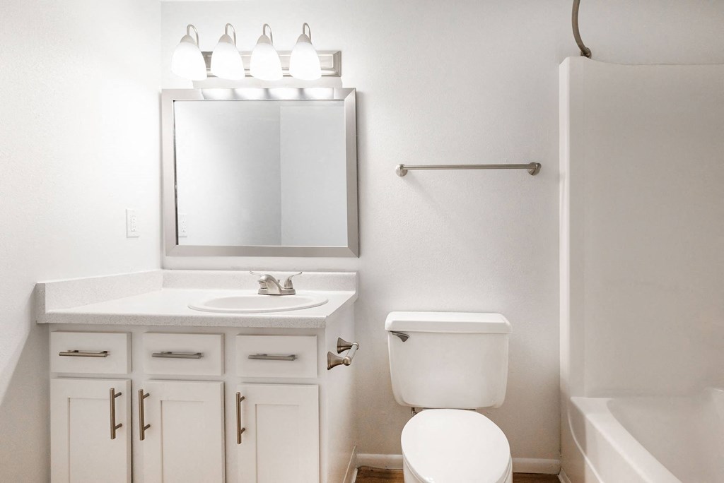 bathroom at Blue Agave Villas in Rio Rancho New Mexico June 2023