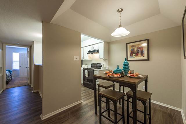 1-bedroom apartment at Raintree Apartments in Baytown, TX