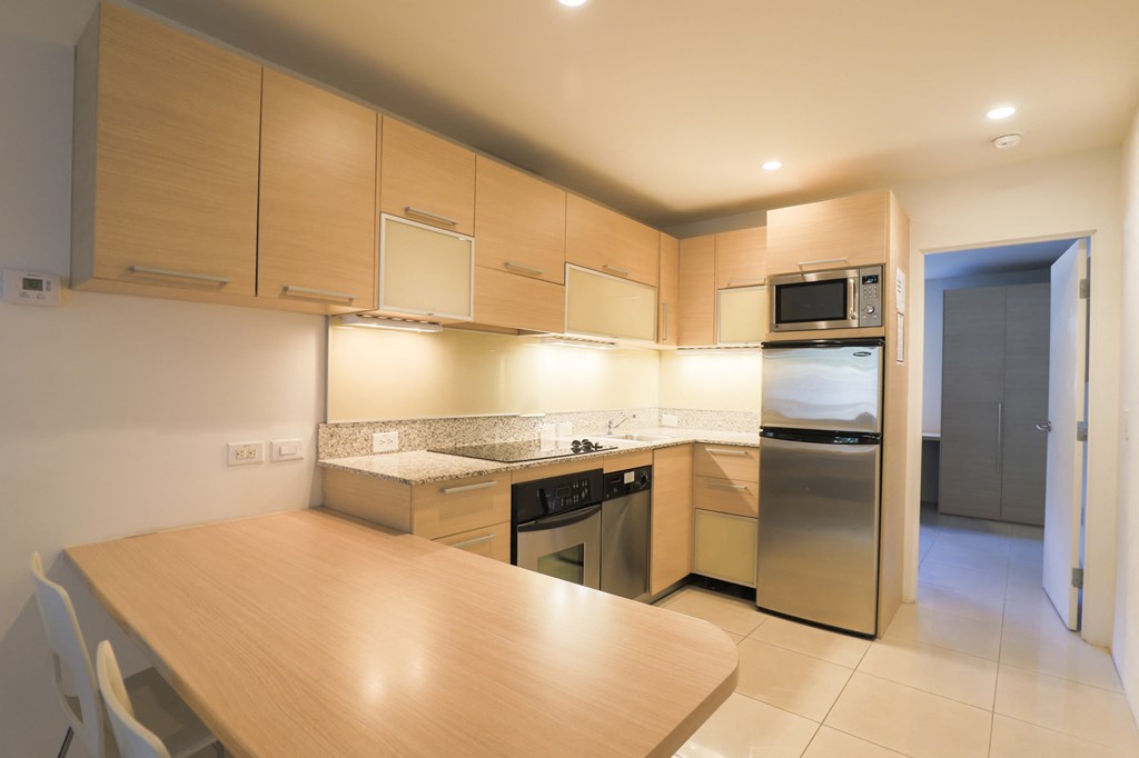 Kitchen (Furnished 1 Bedroom) at The Regency Apartments in Tempe, AZ