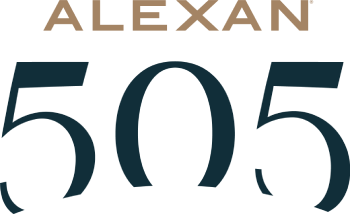 A large number 505 with the word ALEXAN above it.