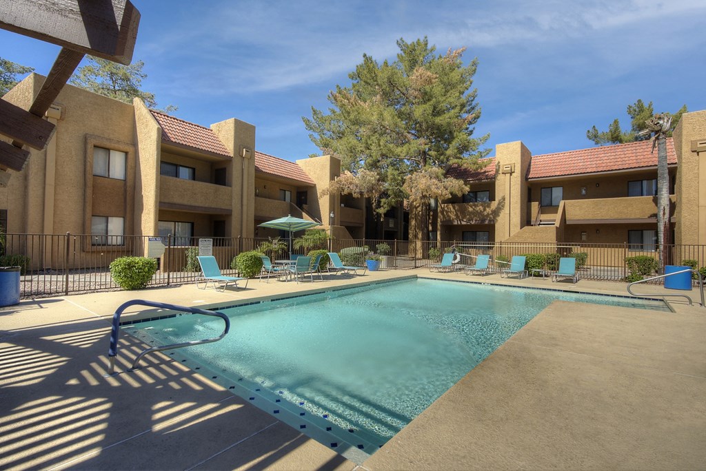 pool (2) at Avenue 8 Apartments in Mesa AZ Nov 2020