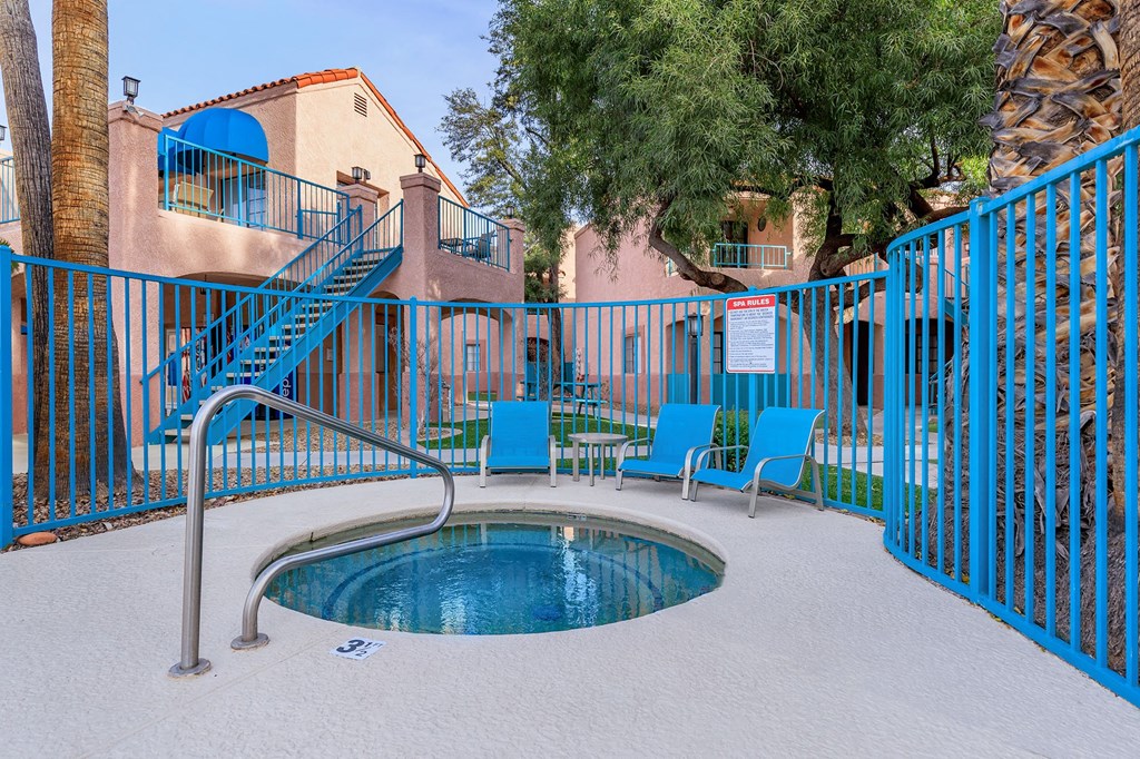 spa at Winterhaven Terrace Apartments in Tucson Arizona