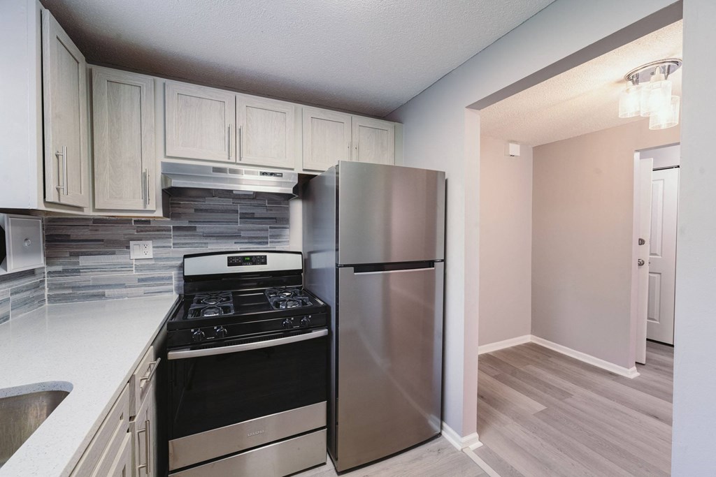 kitchen with stainless steel appliances kitchen with stainless steel appliances at BAY SHORE APARTMENTS, Connecticut, 06512