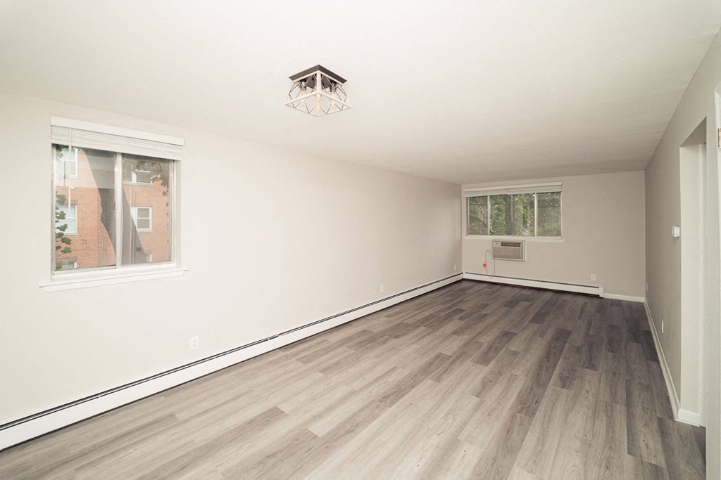 Unfurnished Living Area at Five High, West Hartford, CT