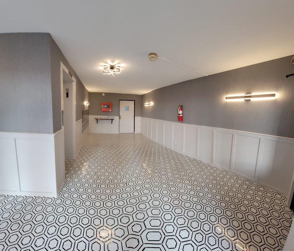 Elevator Lobby at Five High, West Hartford, CT