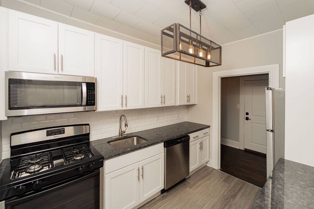 Kitchen Kitchen at The Packard, West Hartford, CT