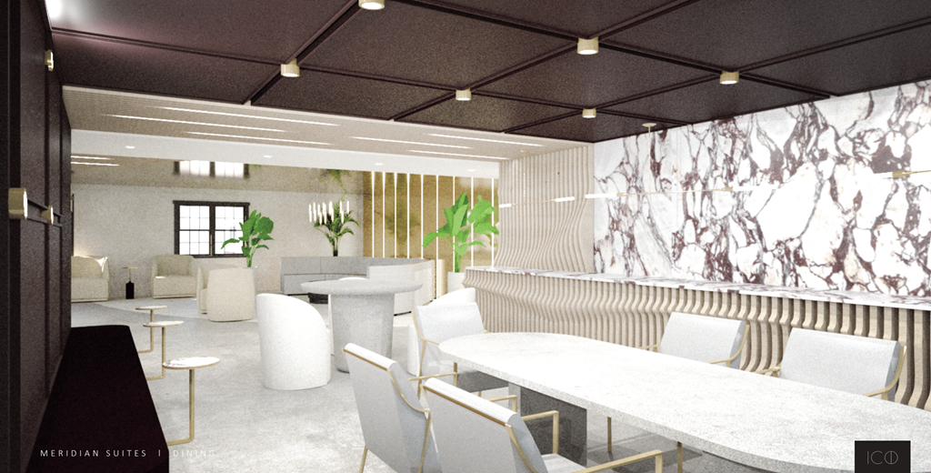 a rendering of the lobby