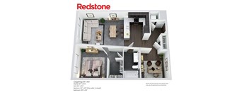 Floor Plan Apts 208, 308, 408, 508