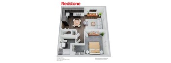 Floor Plan Apts 203, 303, 403, 503