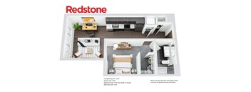 Floor Plan Apts 204, 404, 316, 516