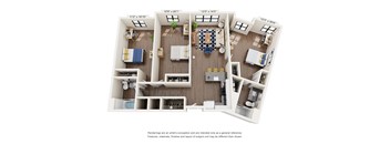 A diagram shows the layout of a studio apartment with dimensions.