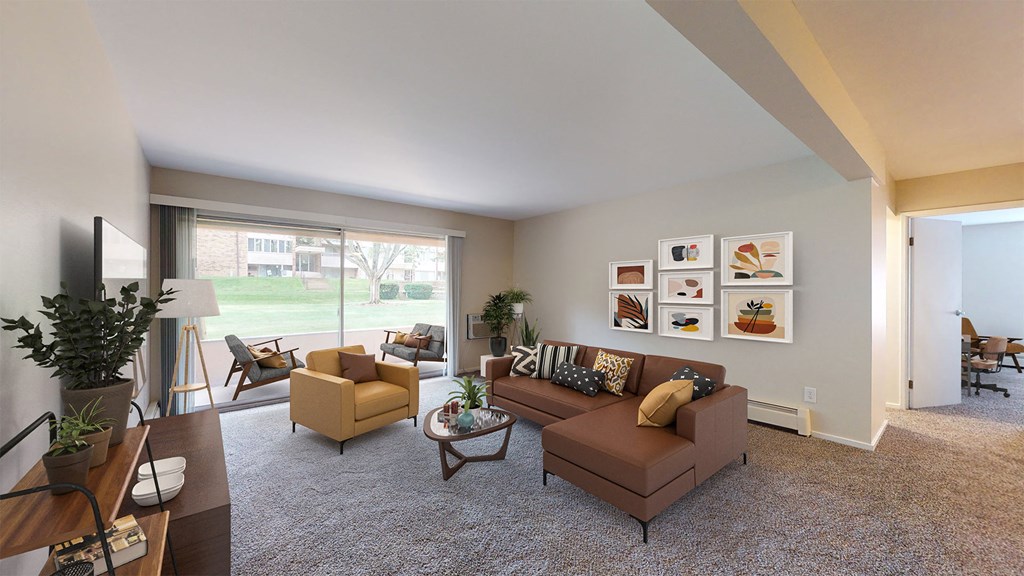 611 Regency Way Apartments _ Living Room