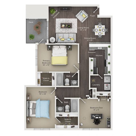 1717 Canvasback Lane 1-3 Beds Apartment for Rent - Photo Gallery 41