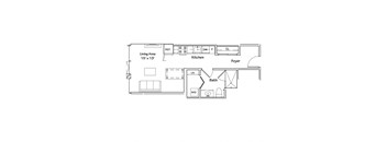 a floor plan of a house with roommates