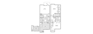 arlington park apartments floor plan cth1