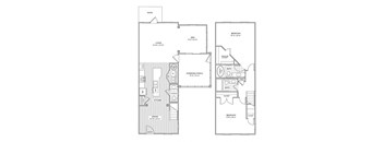 arlington park apartments floor plan cth3