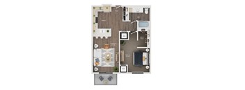 a 2103 sq ft floor plan  1 bedroom