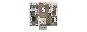 a 2103 sq ft floor plan  1 bedroom 1 bath