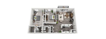 a 1 bedroom floor plan  1190 sq ft