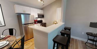 Brixin Franklin Apartments & Townhomes Renovated Kitchen