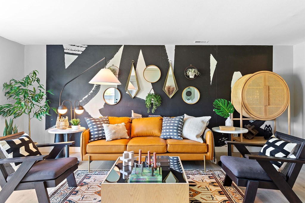 Albion on Northwest Apartment Living Room