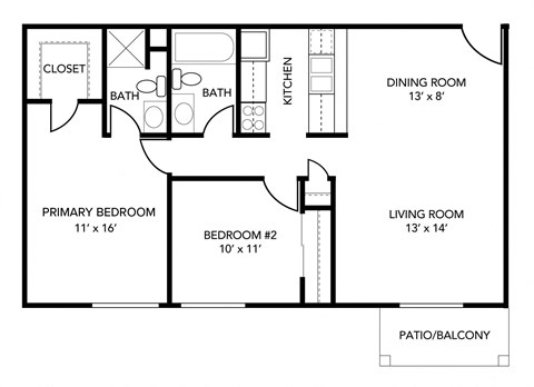 a floor plan of a house with a bedroom and a living room