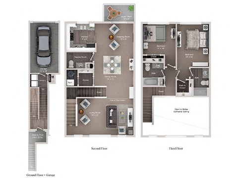 1712 Midtown Circle 1-3 Beds Apartment for Rent - Photo Gallery 45