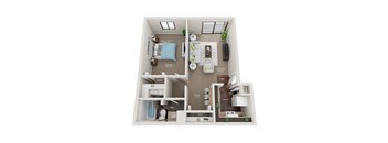 carlyle place apartments floor plan a1