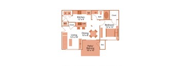 canon club at perry crossing apartments floor plan a