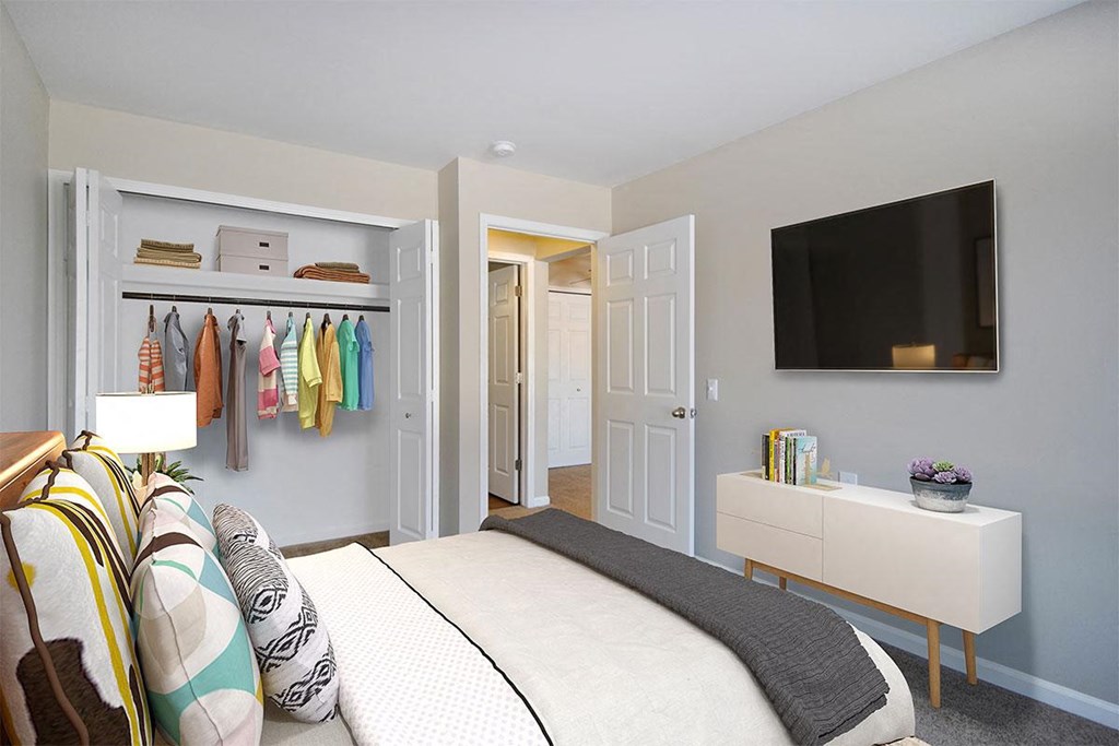 Carlyle Place Apartments Bedroom