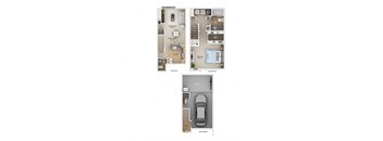 fairlane town center apartments floor plan  A1THp
