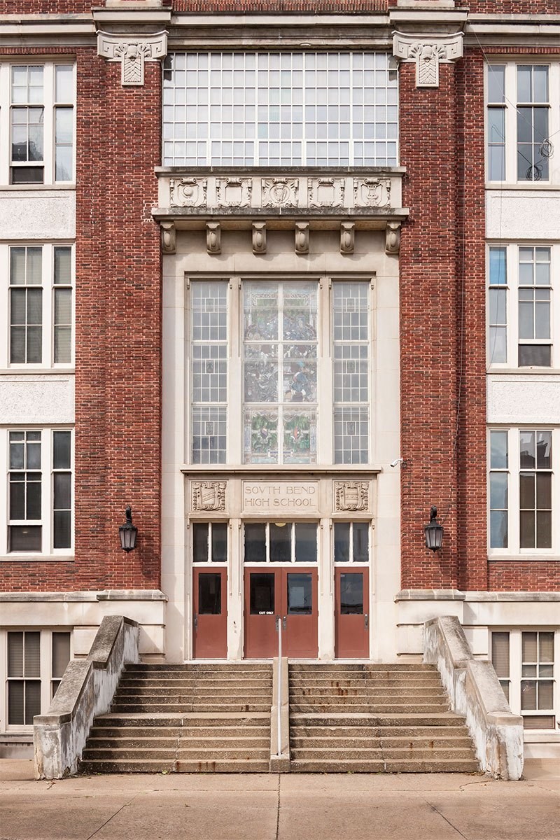 Central High & Stephenson Mills Apartments, 330 W Colfax Ave, South