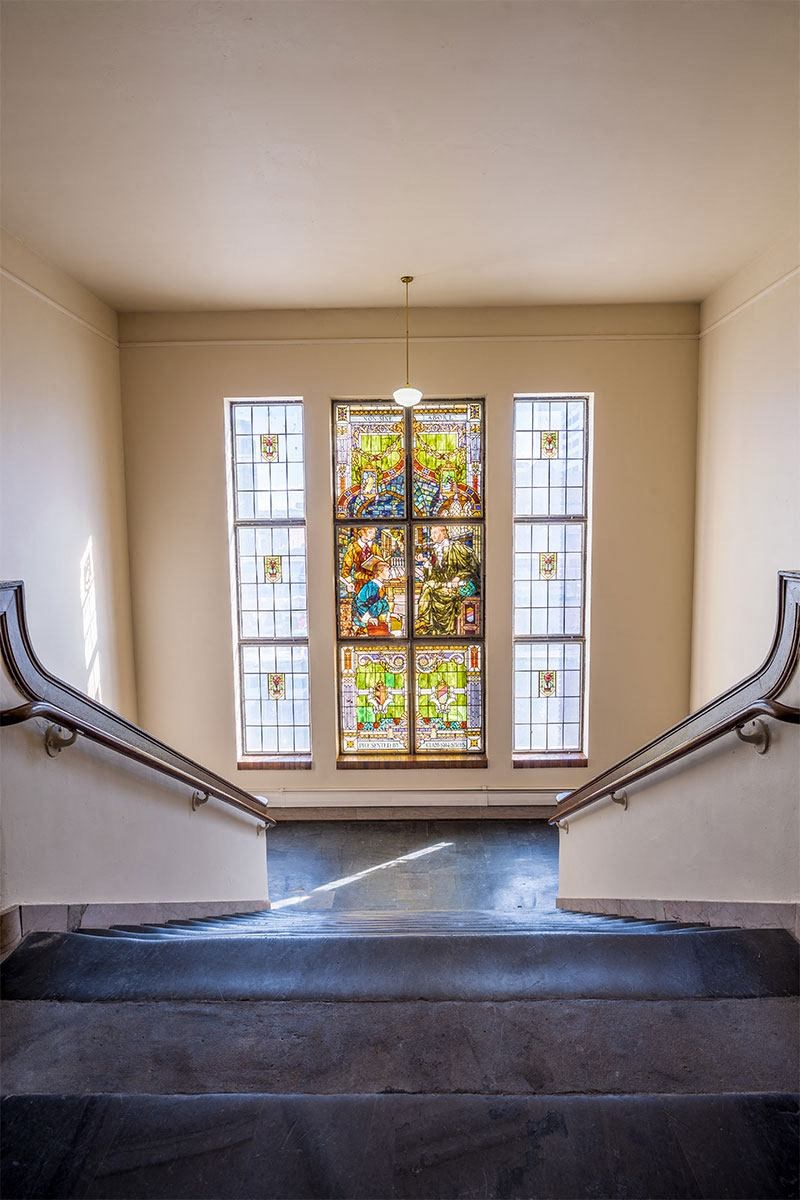 Central High & Stephenson Mills Apartments, 330 W Colfax Ave, South