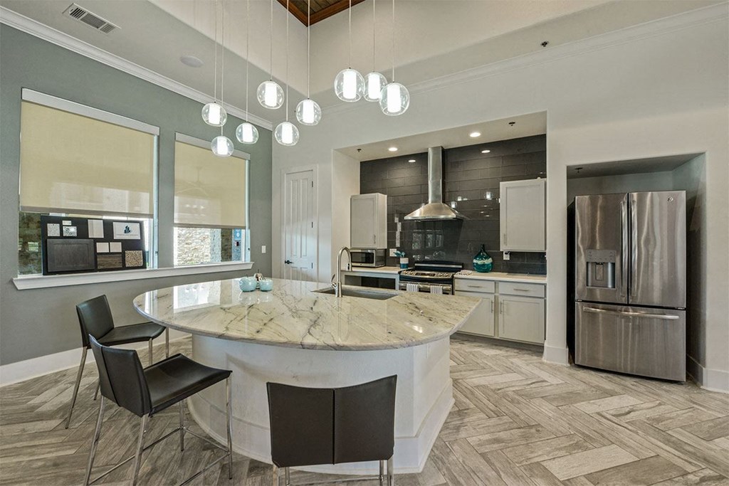 Champions Gate Apartments in San Antonio Demonstration Kitchen