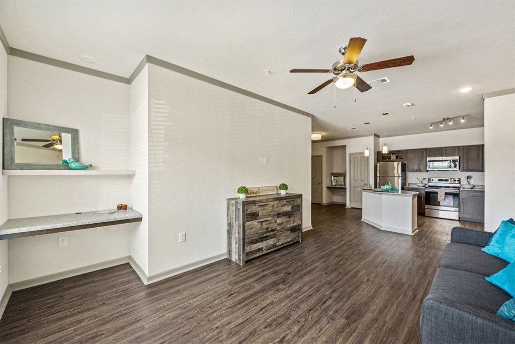 Champions Gate Apartments in San Antonio Built in Desk