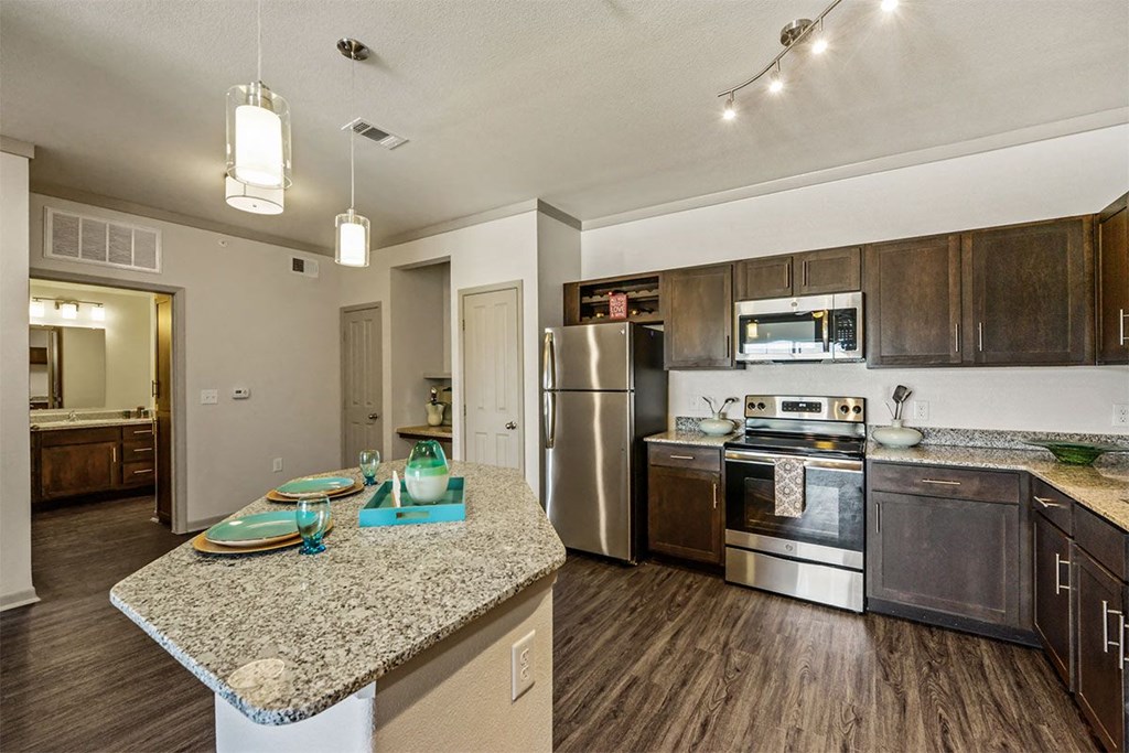 Champions Gate Apartments in San Antonio Kitchen View