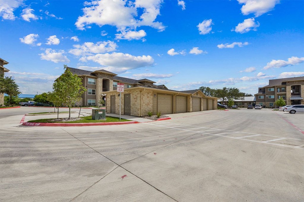 Champions Gate Apartments in San Antonio Detached Garages