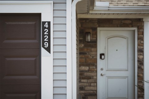 A brown door with the number 429 on it.