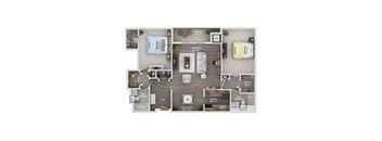 detroit city apartments 2 bed 2 bath floor plan c2