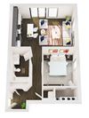 The Donegan Saint Paul Apartments A4 Floor Plan
